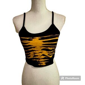 Cropped Flatering Spaghetti Strap Top